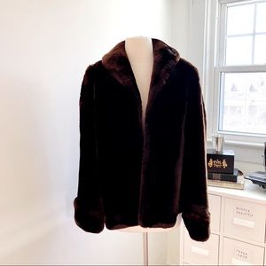 Vintage 1950s Lowenthals fur coat